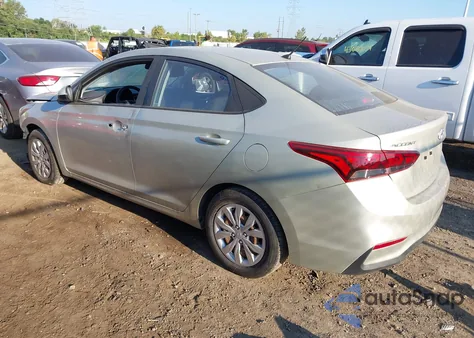 2020 Hyundai Accent Se from USA, damaged, VIN 3KPC24A6XLE092733